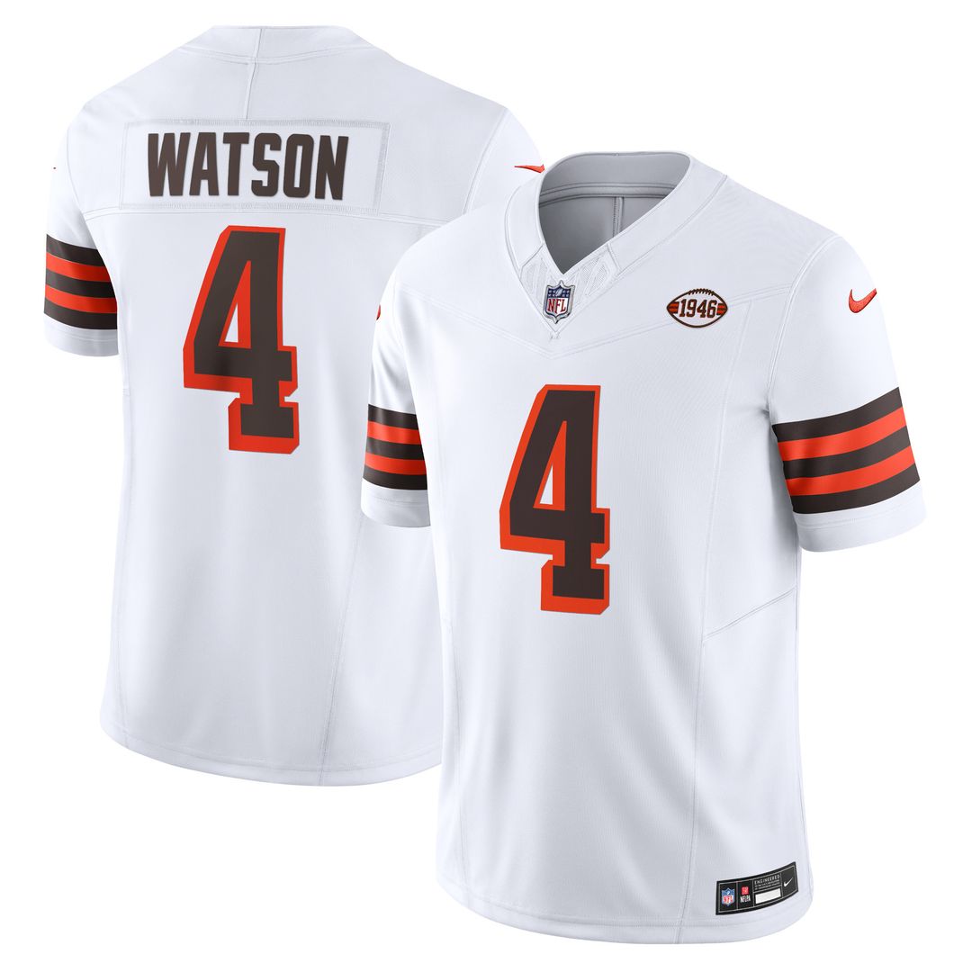 Deshaun Watson Cleveland Browns Nike Vapor F.U.S.E. Limited Jersey - White Official NFL Team Apparel Football Fan Gear