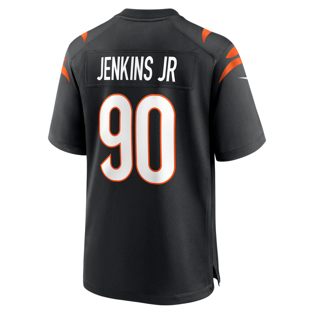 Kris Jenkins Jr. Cincinnati Bengals Nike Game Jersey - Black Official NFL Team Apparel Football Fan Gear