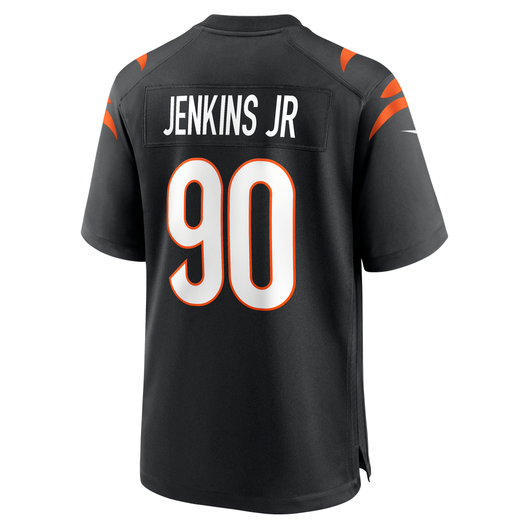 Kris Jenkins Jr. Cincinnati Bengals Nike Game Jersey - Black Official NFL Team Apparel Football Fan Gear