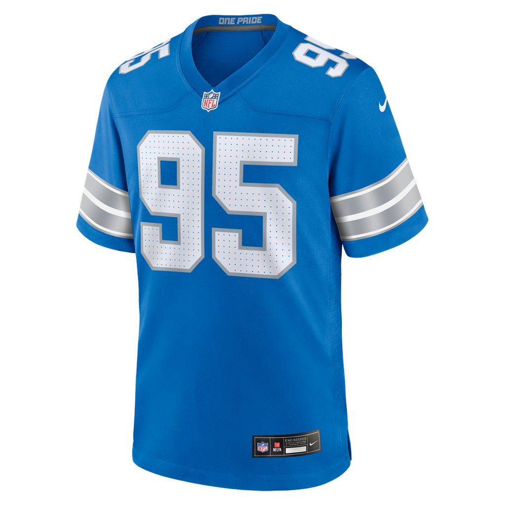 Mathieu Betts Detroit Lions Nike Game Jersey - Blue Official NFL Team Apparel Football Fan Gear