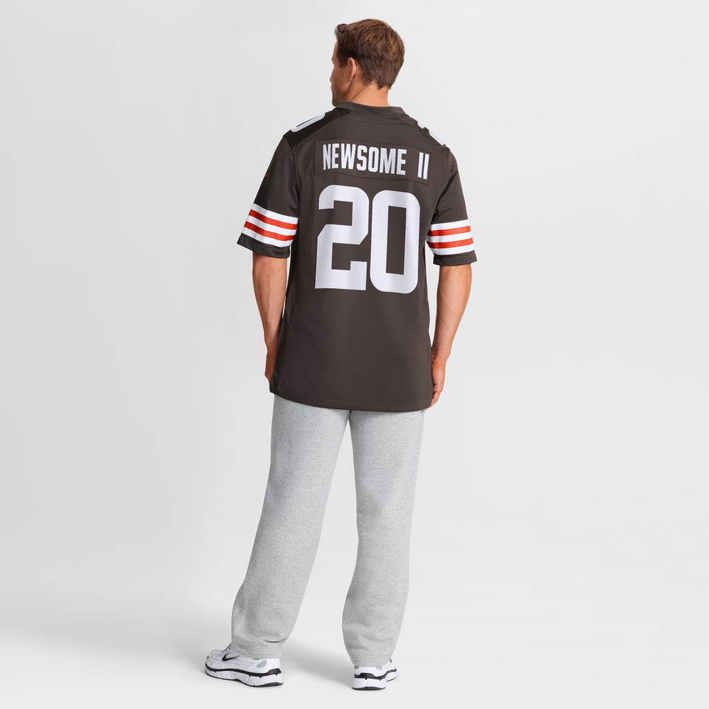 Greg Newsome II Cleveland Browns Nike Game Jersey - Brown Official NFL Team Apparel Football Fan Gear