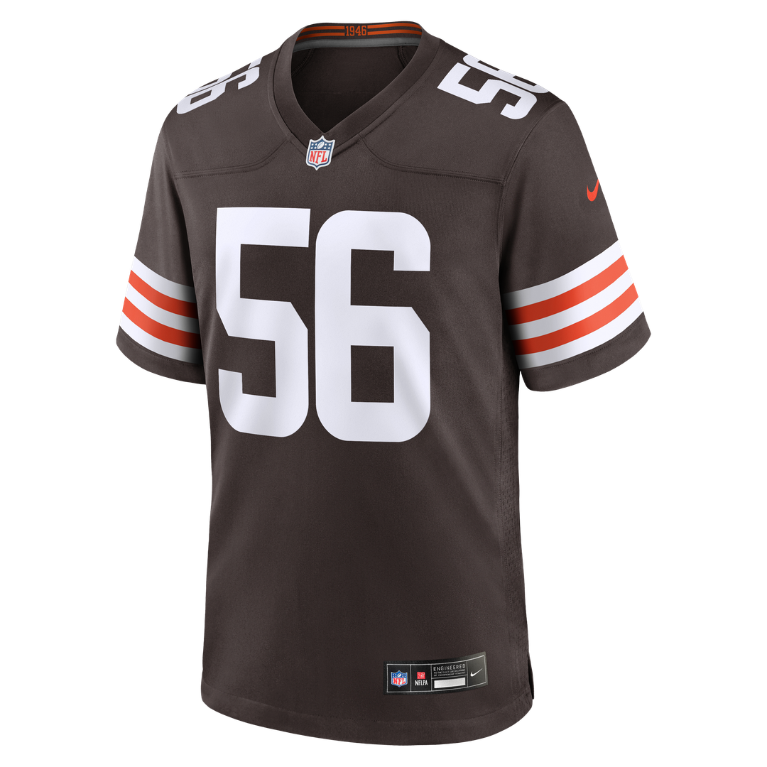Luke Wypler Cleveland Browns Nike Team Game Jersey - Brown Official NFL Team Apparel Football Fan Gear