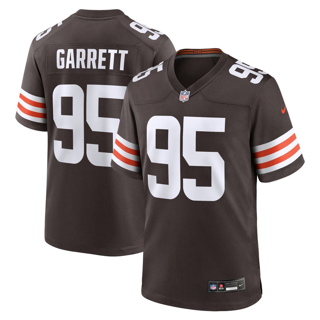 Myles Garrett Cleveland Browns Nike Team Game Jersey - Brown Official NFL Team Apparel Football Fan Gear