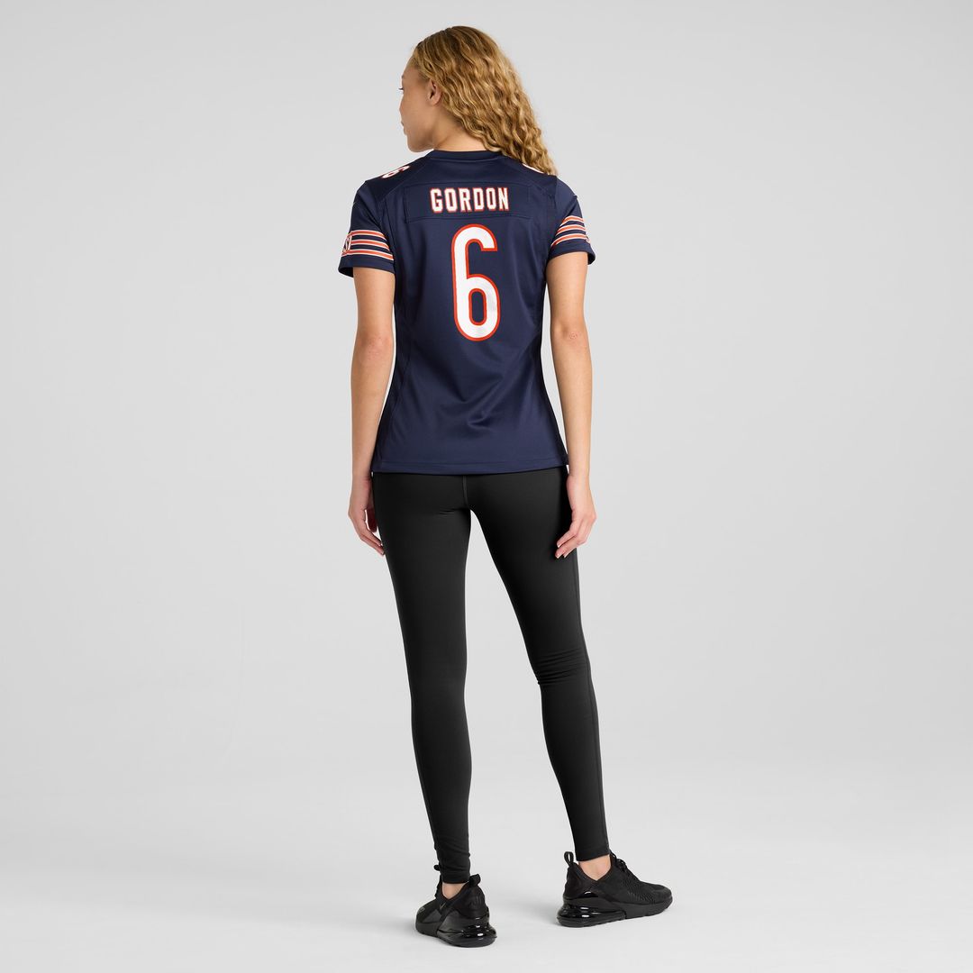 Kyler Gordon Chicago Bears Nike Women's Game Player Jersey - Navy Official NFL Team Apparel Football Fan Gear