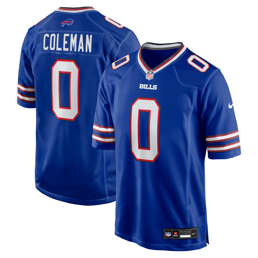 Keon Coleman Buffalo Bills Nike Player Game Jersey - Royal Official NFL Team Apparel Football Fan Gear