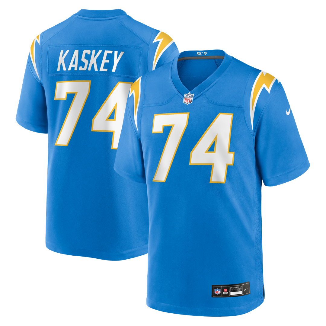 Matt Kaskey Los Angeles Chargers Nike Team Game Jersey - Powder Blue Official NFL Team Apparel Football Fan Gear