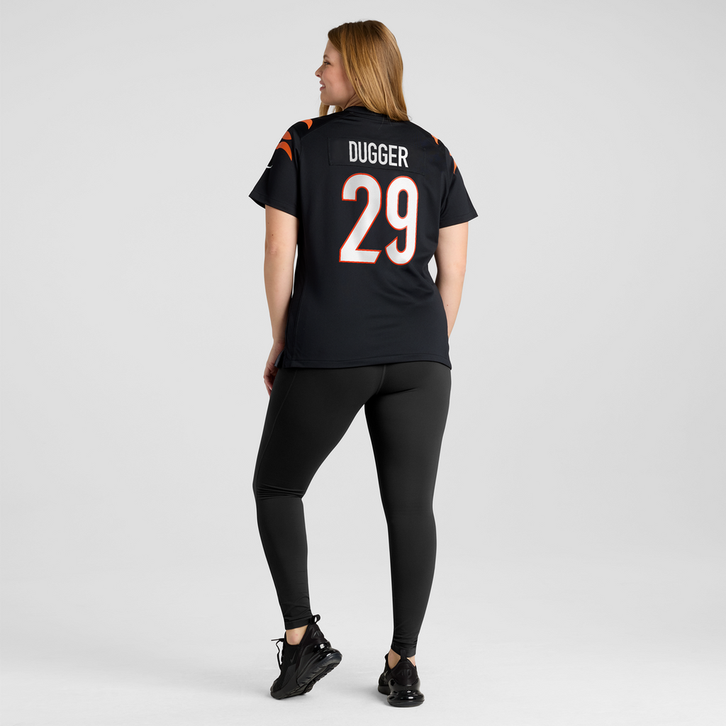 Kyle Dugger Cincinnati Bengals Nike Women's Team Game Jersey - Black Official NFL Team Apparel Football Fan Gear