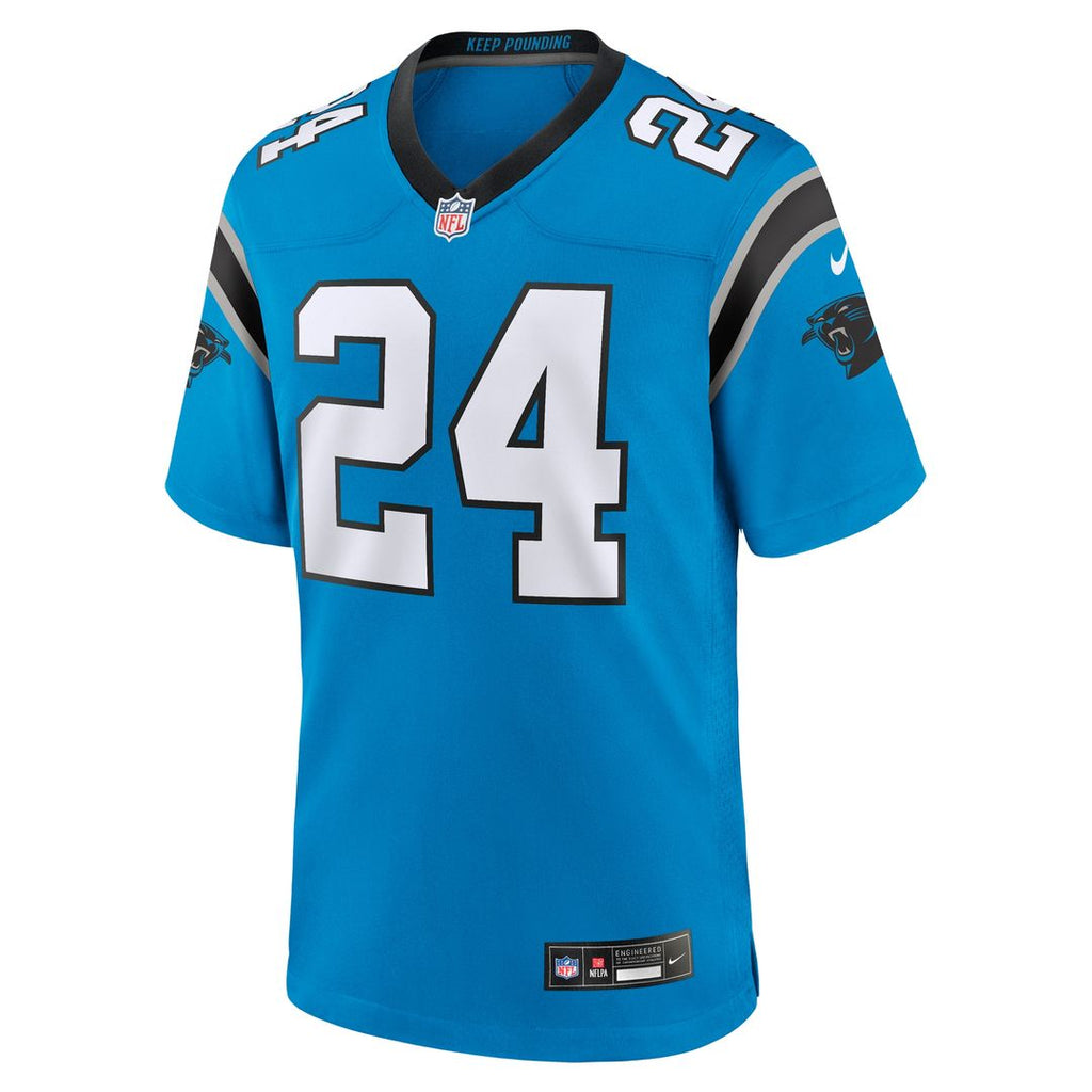 Jonathon Brooks Carolina Panthers Nike Alternate Game Player Jersey - Blue Official NFL Team Apparel Football Fan Gear