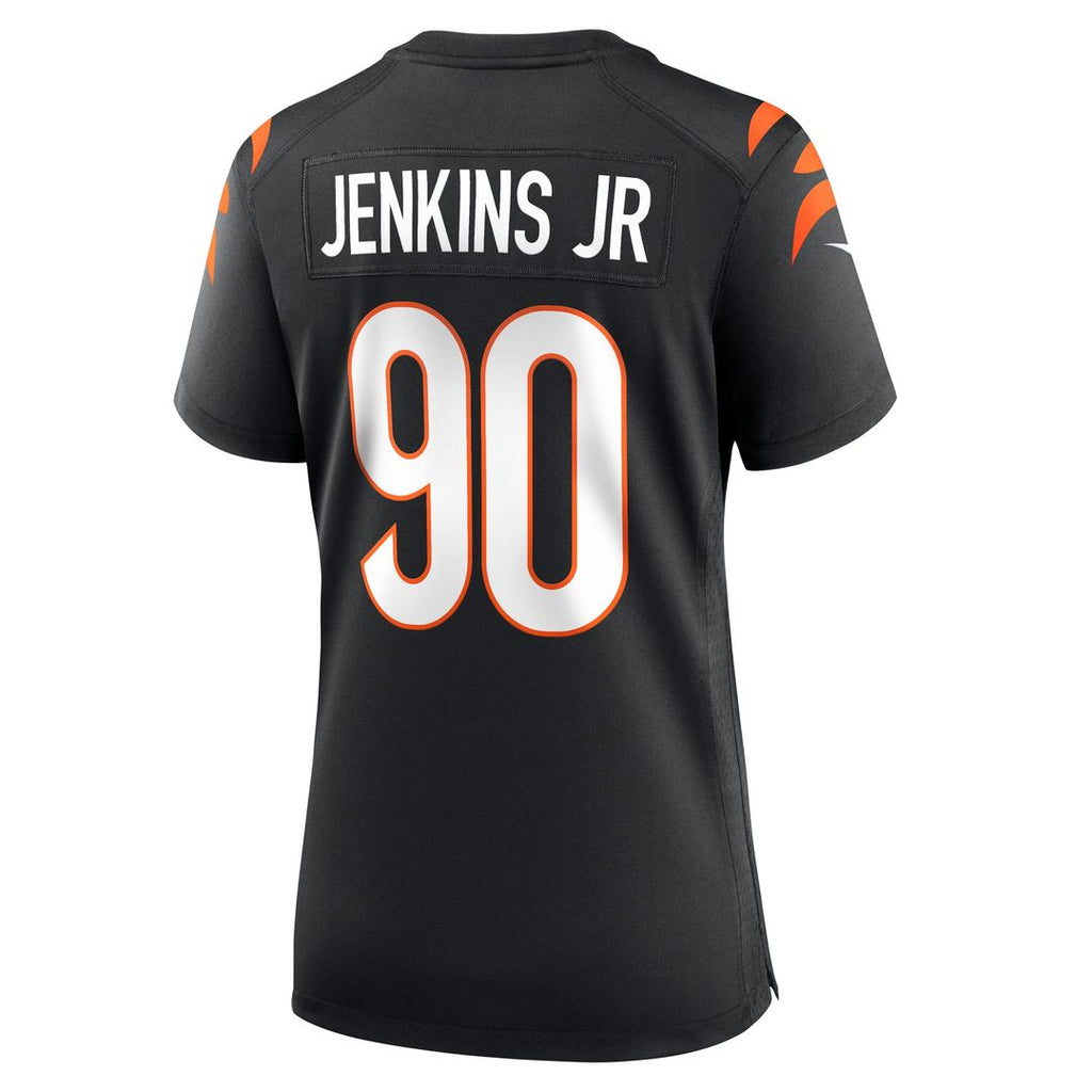Kris Jenkins Jr. Cincinnati Bengals Nike Women's Game Jersey - Black Official NFL Team Apparel Football Fan Gear