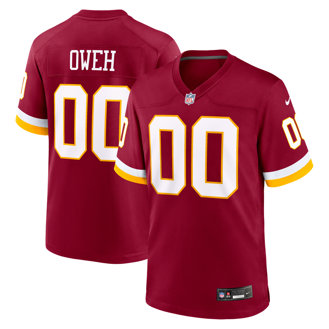 Odafe Oweh Washington Commanders Nike Game Jersey - Burgundy Official NFL Team Apparel Football Fan Gear
