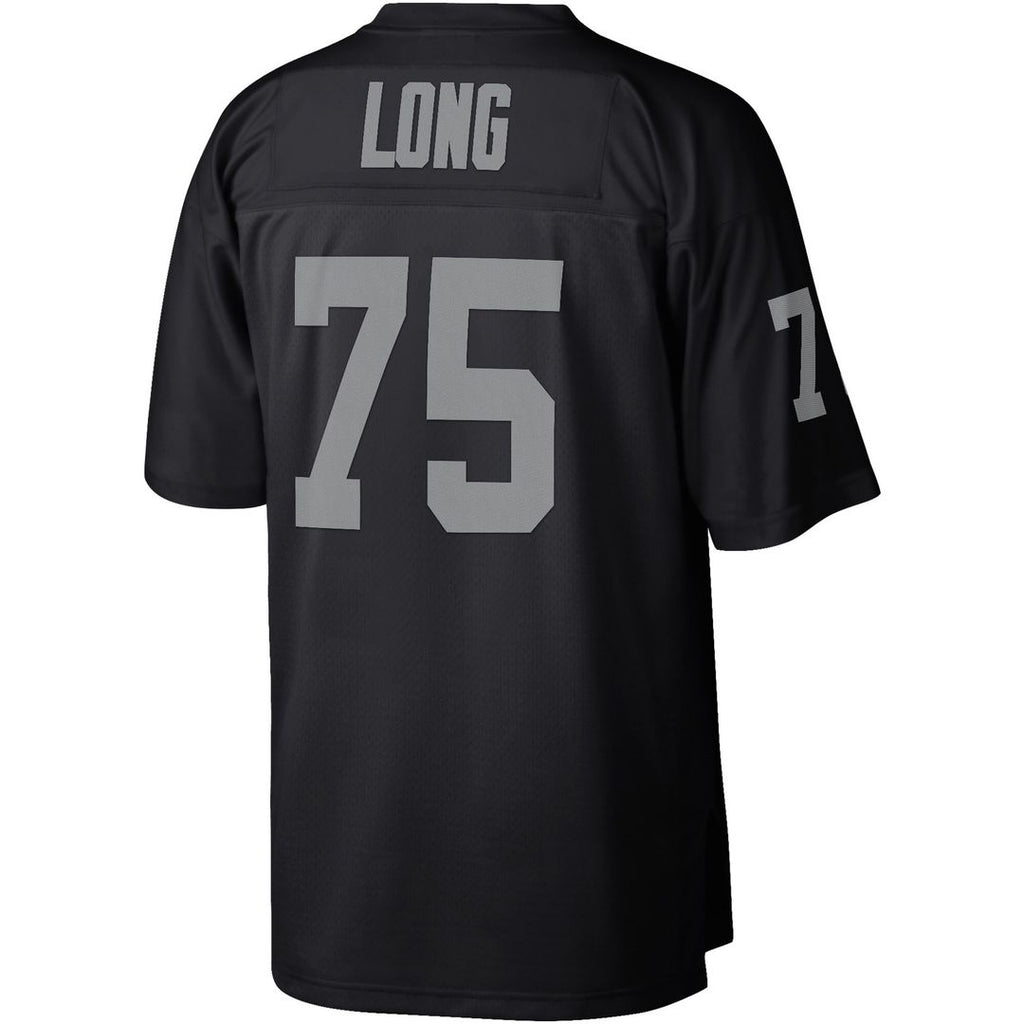 Howie Long Las Vegas Raiders Mitchell & Ness Legacy Replica Jersey - Black Official NFL Team Apparel Football Fan Gear
