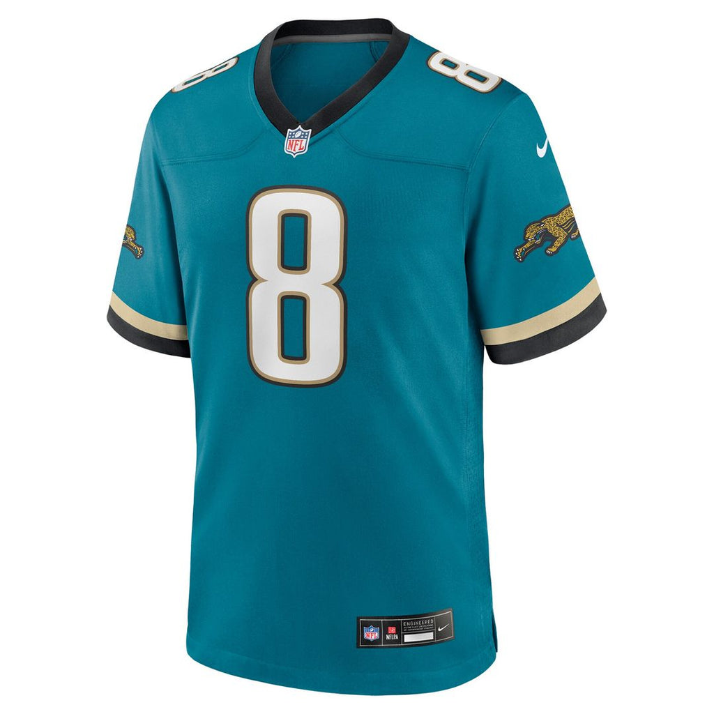 Mark Brunell Jacksonville Jaguars Nike Retired Player Alternate Game Jersey - Teal Official NFL Team Apparel Football Fan Gear