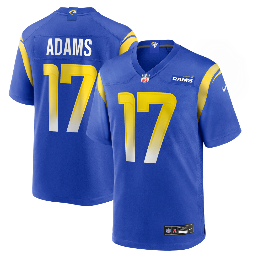 Davante Adams Los Angeles Rams Nike Game Player Jersey - Royal Official NFL Team Apparel Football Fan Gear