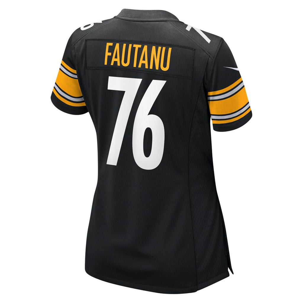 Troy Fautanu Pittsburgh Steelers Nike Women's Game Jersey - Black Official NFL Team Apparel Football Fan Gear