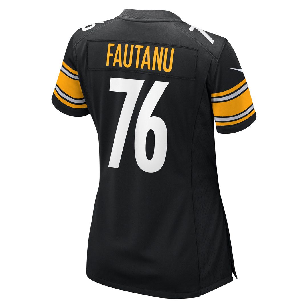 Troy Fautanu Pittsburgh Steelers Nike Women's Game Jersey - Black Official NFL Team Apparel Football Fan Gear