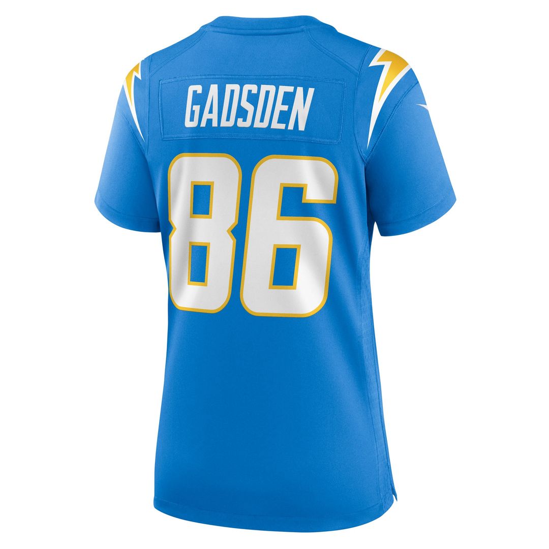 Oronde Gadsden Los Angeles Chargers Nike Women's Team Game Jersey - Powder Blue Official NFL Team Apparel Football Fan Gear