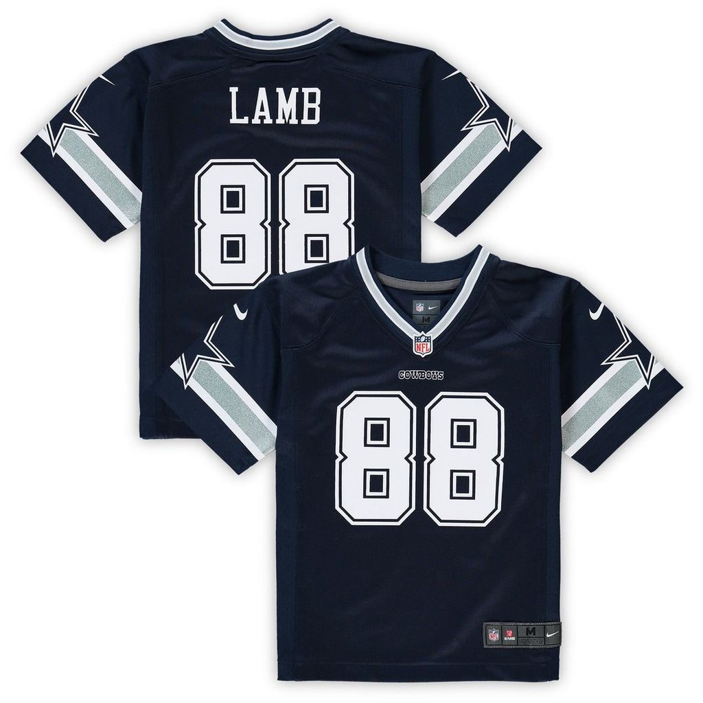 CeeDee Lamb Dallas Cowboys Nike Preschool Game Jersey - Navy Official NFL Team Apparel Football Fan Gear