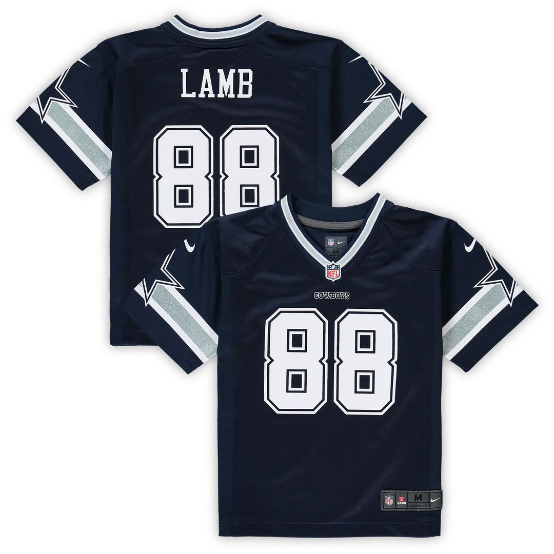 CeeDee Lamb Dallas Cowboys Nike Preschool Game Jersey - Navy Official NFL Team Apparel Football Fan Gear