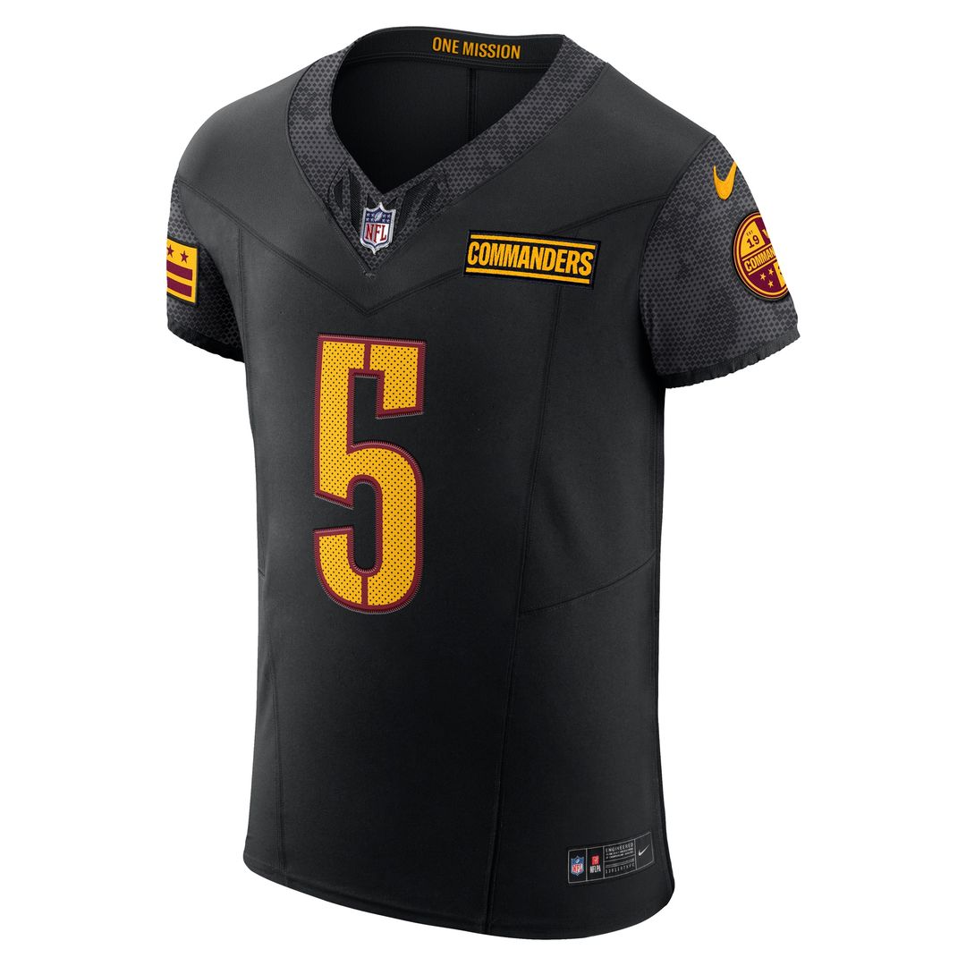 Jayden Daniels Washington Commanders Nike Team Vapor F.U.S.E. Elite Jersey - Burgundy Official NFL Team Apparel Football Fan Gear