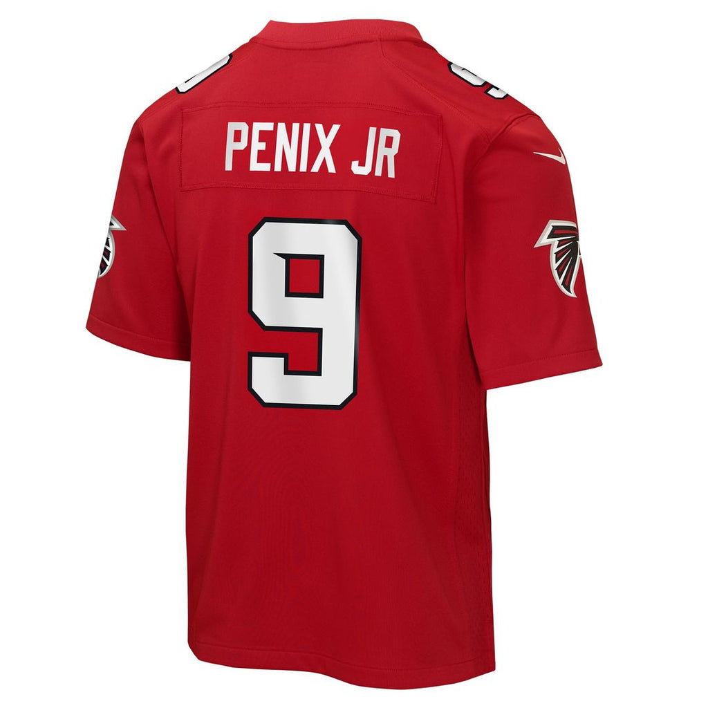 Michael Penix Jr. Atlanta Falcons Nike Youth Game Jersey - White Official NFL Team Apparel Football Fan Gear