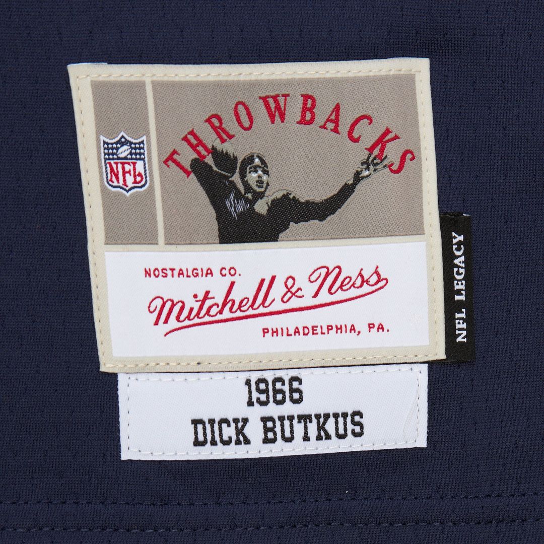 Dick Butkus Chicago Bears Mitchell & Ness Legacy Replica Jersey - Navy Official NFL Team Apparel Football Fan Gear