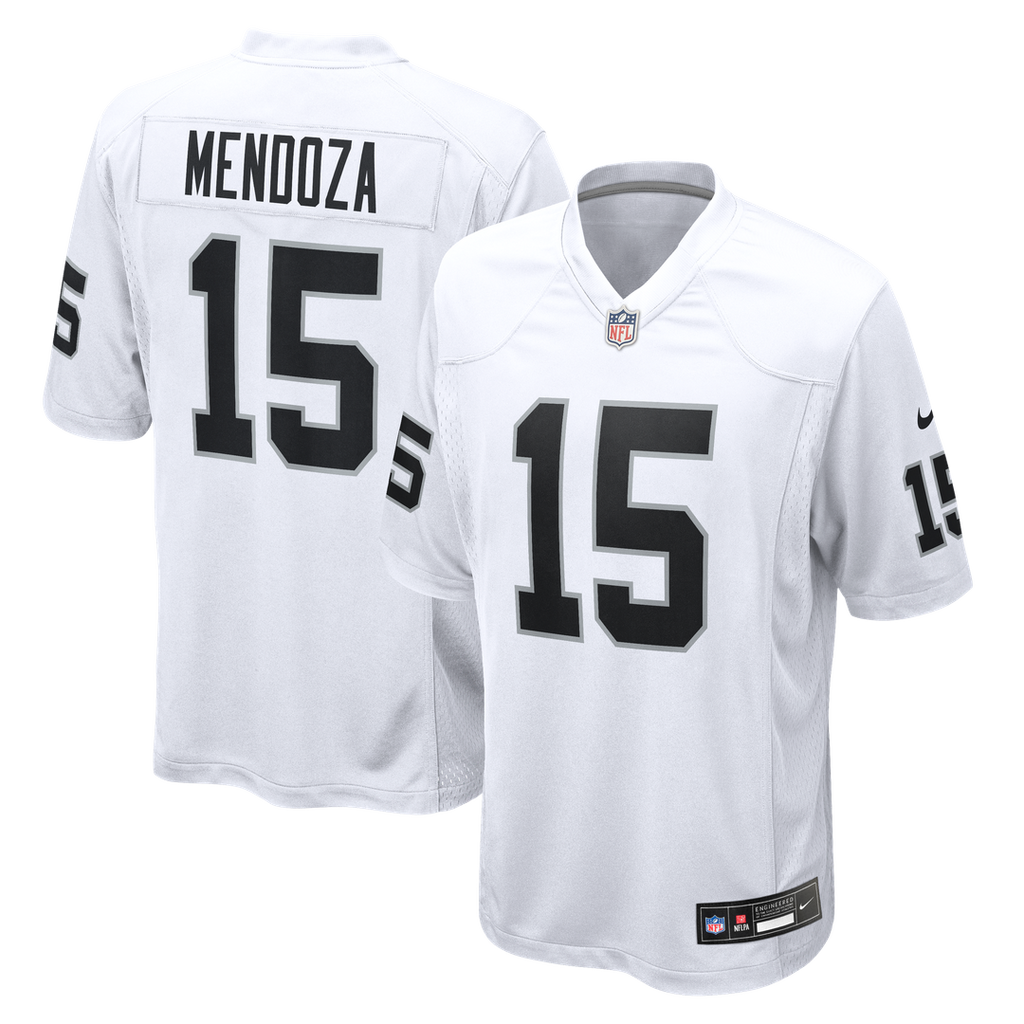 Fernando Mendoza Las Vegas Raiders Nike Game Player Jersey - White Official NFL Team Apparel Football Fan Gear