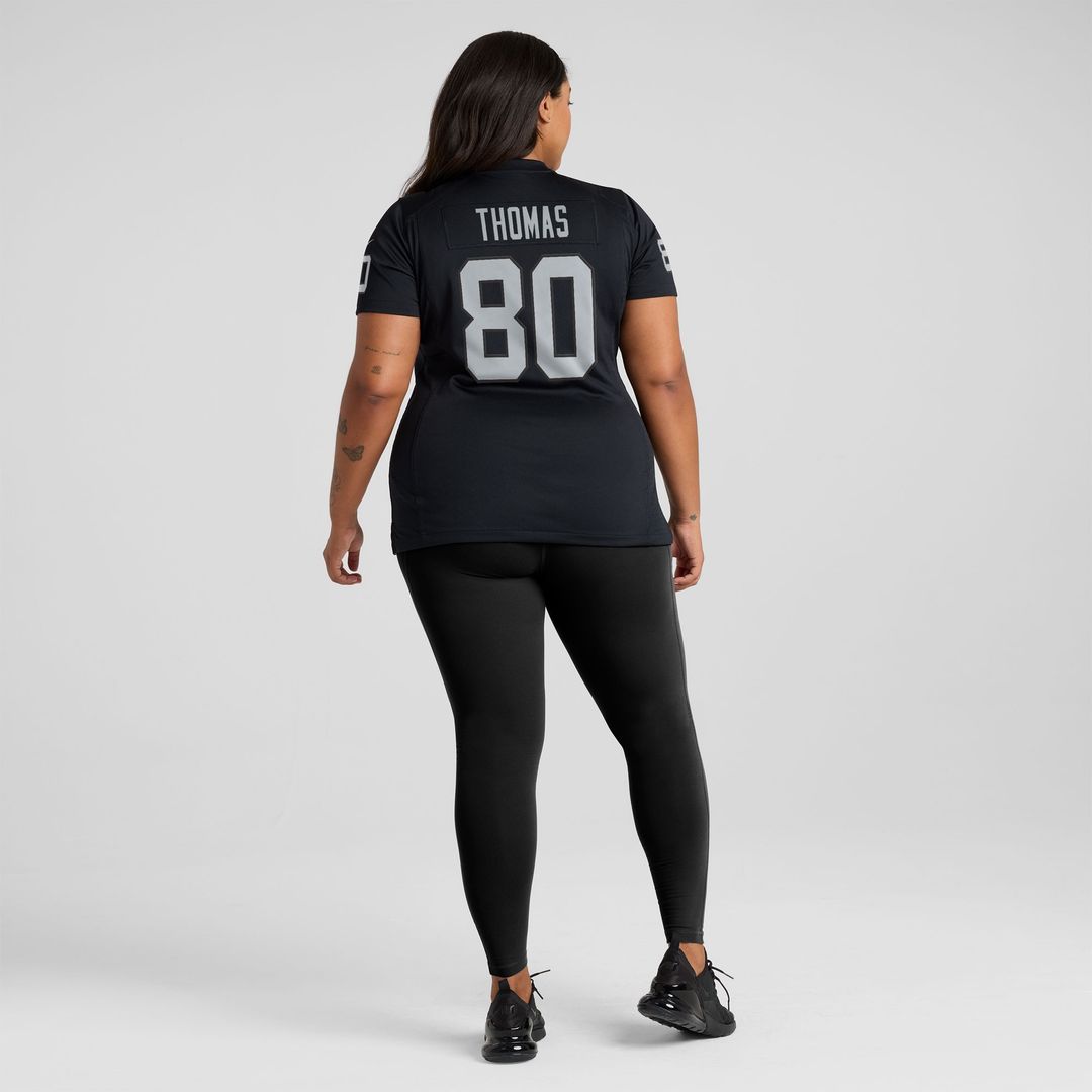 Ian Thomas Las Vegas Raiders Nike Women's Team Game Jersey - Black Official NFL Team Apparel Football Fan Gear