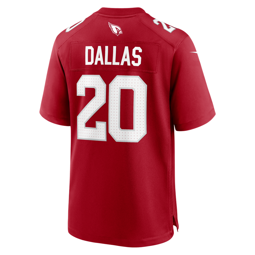 DeeJay Dallas Arizona Cardinals Nike Team Game Jersey - Cardinal Official NFL Team Apparel Football Fan Gear