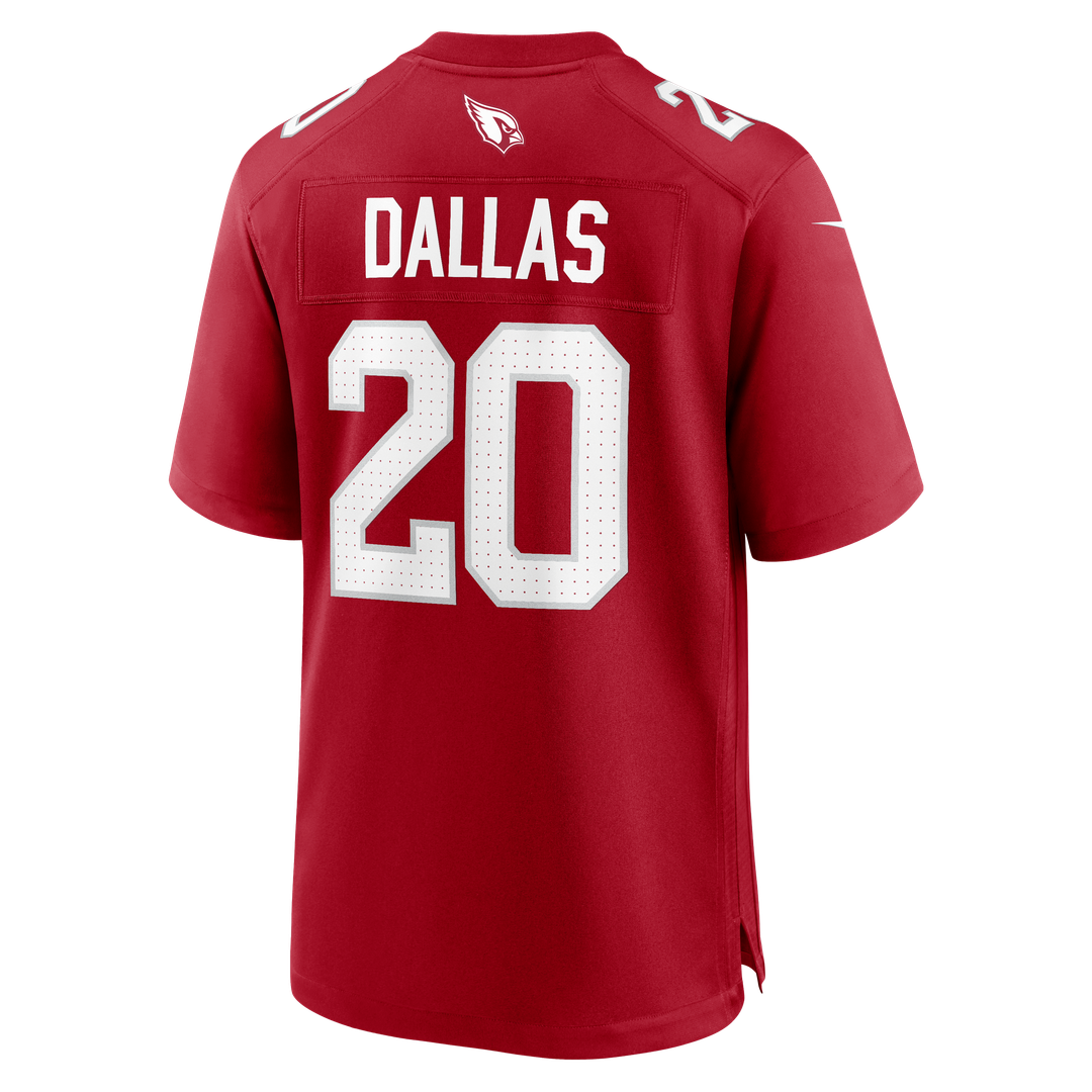 DeeJay Dallas Arizona Cardinals Nike Team Game Jersey - Cardinal Official NFL Team Apparel Football Fan Gear