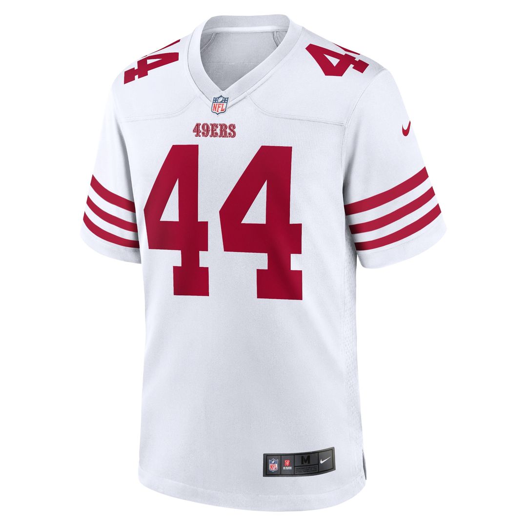 Kyle Juszczyk San Francisco 49ers Nike Player Game Jersey - White Official NFL Team Apparel Football Fan Gear