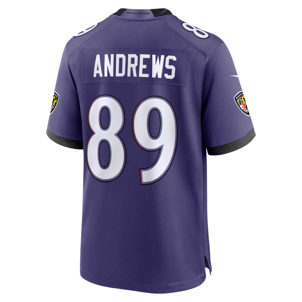 Mark Andrews Baltimore Ravens Nike Alternate Game Jersey - Black Official NFL Team Apparel Football Fan Gear
