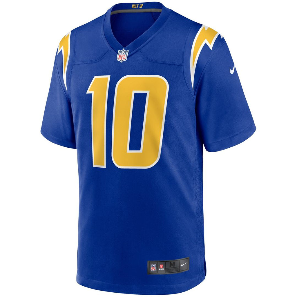 Justin Herbert Los Angeles Chargers Nike Alternate Game Jersey - Royal Official NFL Team Apparel Football Fan Gear