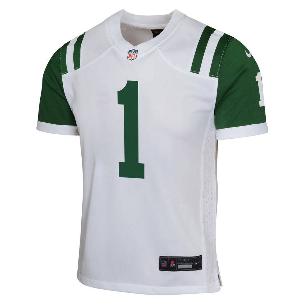 Ahmad Sauce Gardner New York Jets Nike Youth Game Jersey - White Official NFL Team Apparel Football Fan Gear