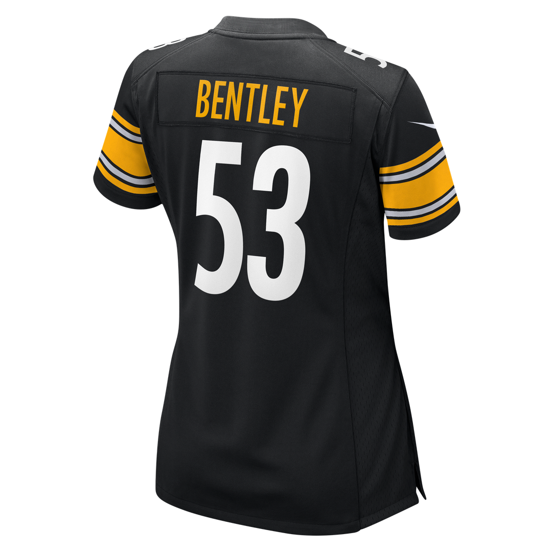 JaWhaun Bentley Pittsburgh Steelers Nike Women's Team Game Jersey - Black Official NFL Team Apparel Football Fan Gear