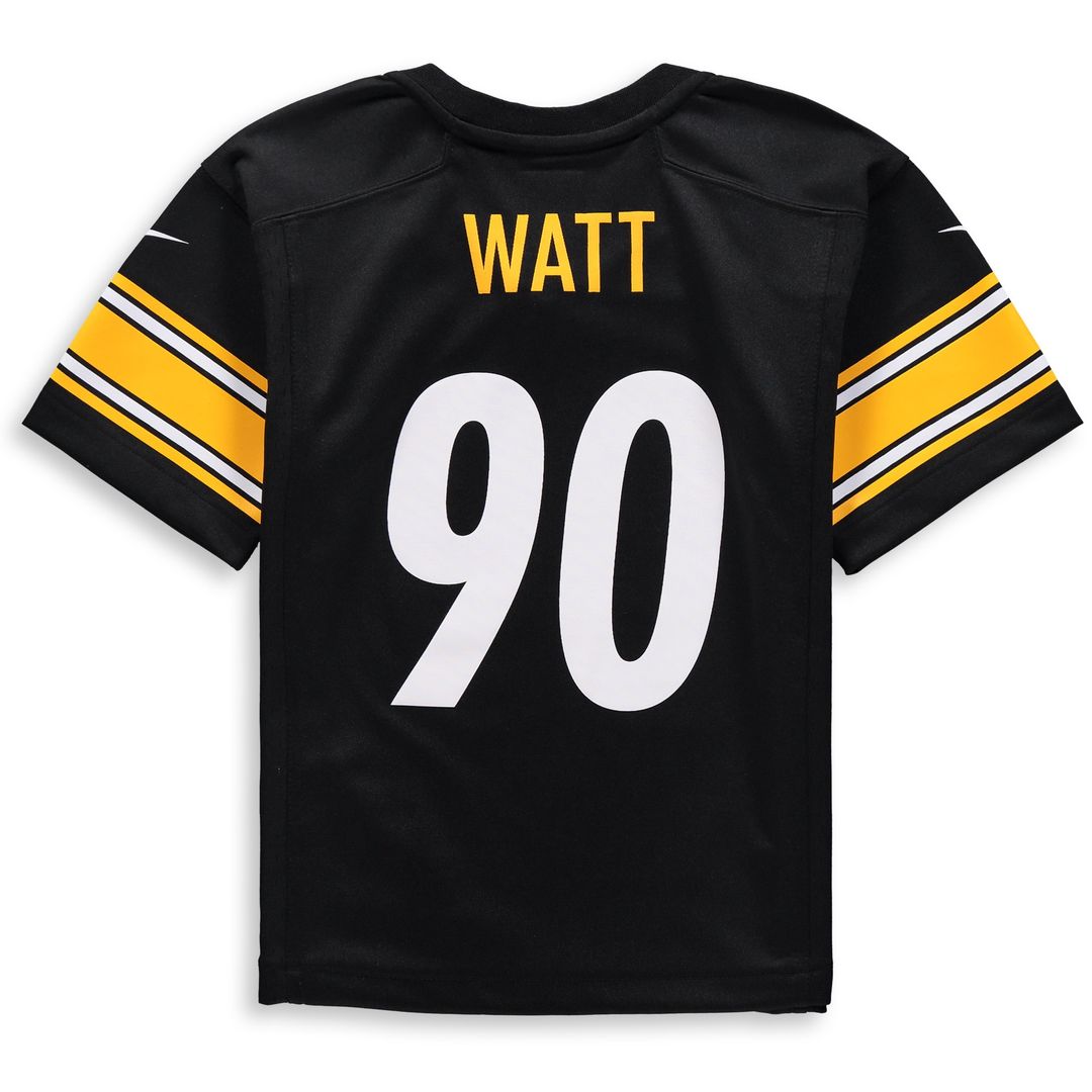 T.J. Watt Pittsburgh Steelers Nike Preschool Game Jersey - Black Official NFL Team Apparel Football Fan Gear