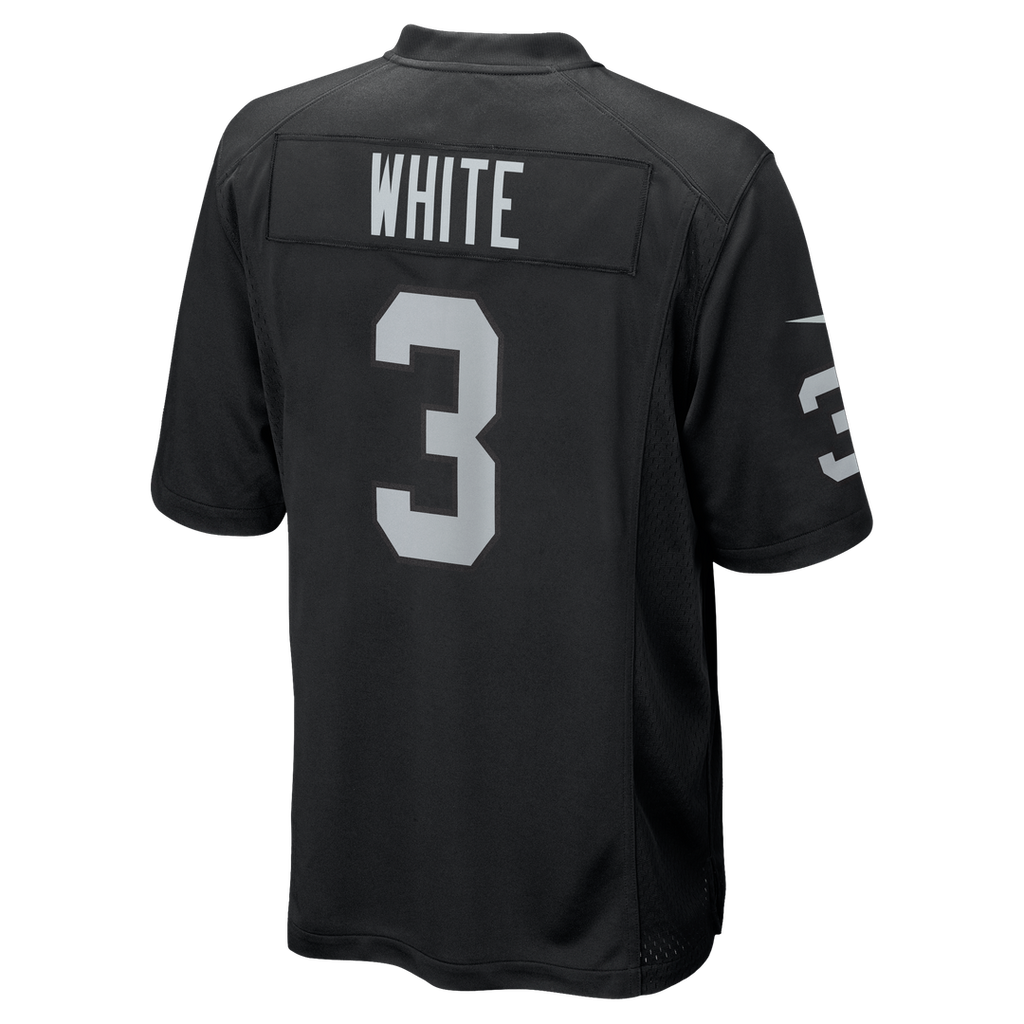 Zamir White Las Vegas Raiders Nike Team Game Jersey - Black Official NFL Team Apparel Football Fan Gear