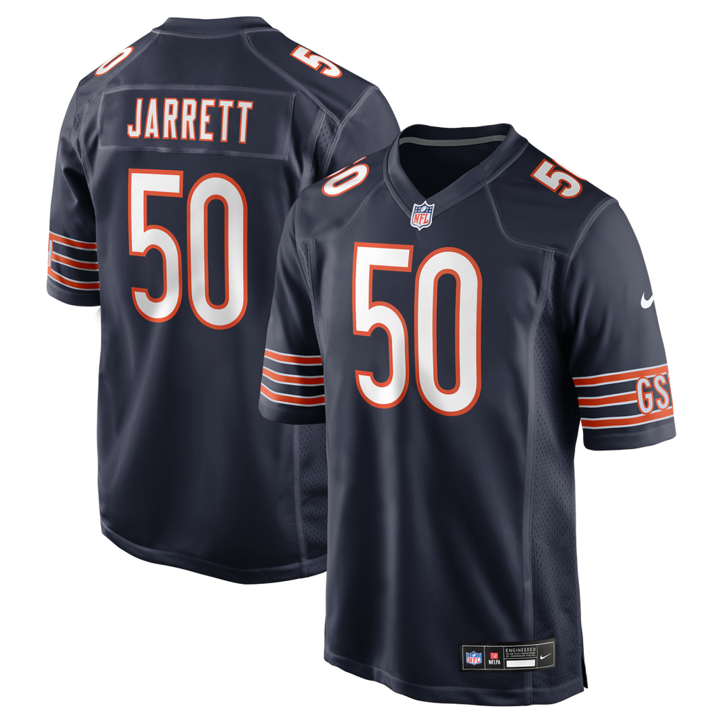 Grady Jarrett Chicago Bears Nike Team Game Jersey - Navy Official NFL Team Apparel Football Fan Gear