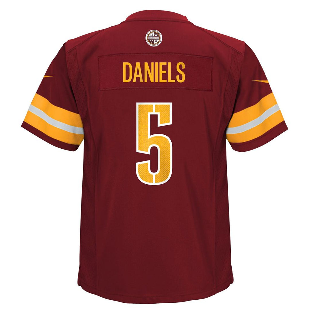 Jayden Daniels Washington Commanders Nike Toddler Alternate Game Jersey - Black Official NFL Team Apparel Football Fan Gear