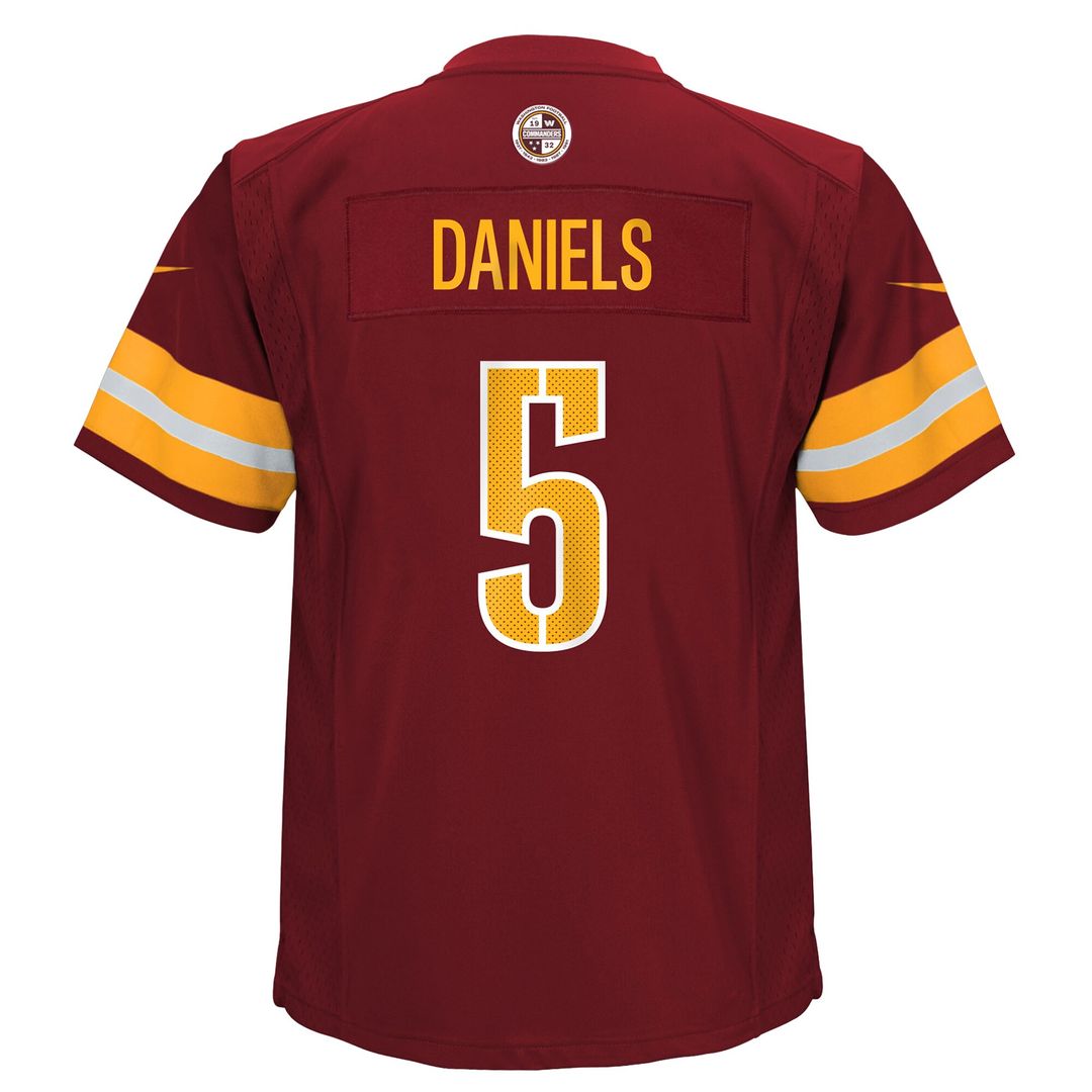 Jayden Daniels Washington Commanders Nike Toddler Alternate Game Jersey - Black Official NFL Team Apparel Football Fan Gear