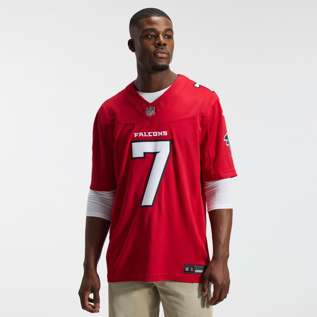 Bijan Robinson Atlanta Falcons Nike Vapor F.U.S.E. Stitched Limited Jersey - White Official NFL Team Apparel Football Fan Gear