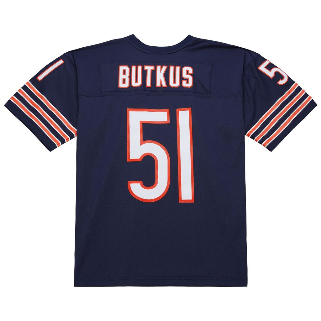 Dick Butkus Chicago Bears Mitchell & Ness Legacy Replica Jersey - Navy Official NFL Team Apparel Football Fan Gear