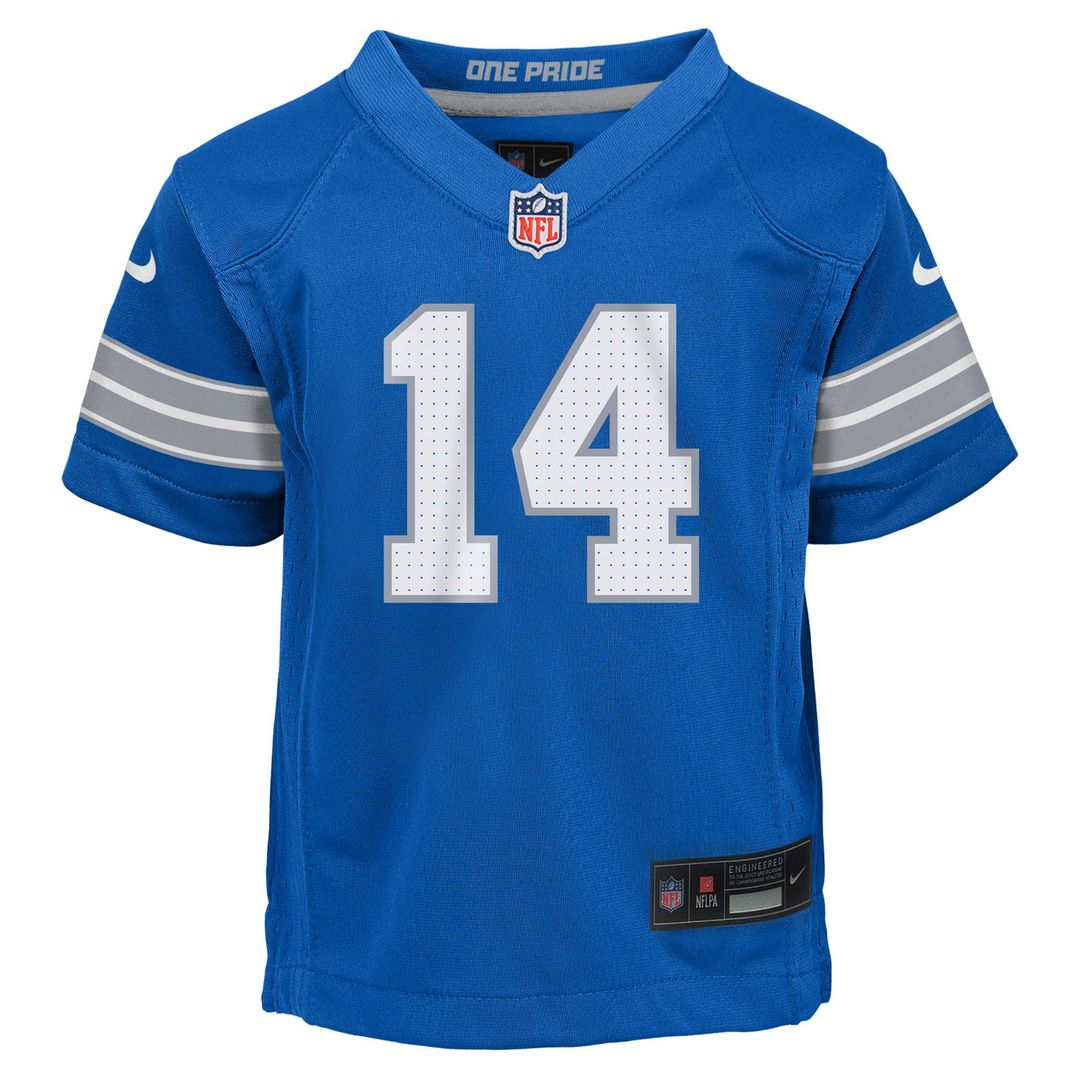 Amon-Ra St. Brown Detroit Lions Nike Preschool Player Game Jersey - Blue Official NFL Team Apparel Football Fan Gear