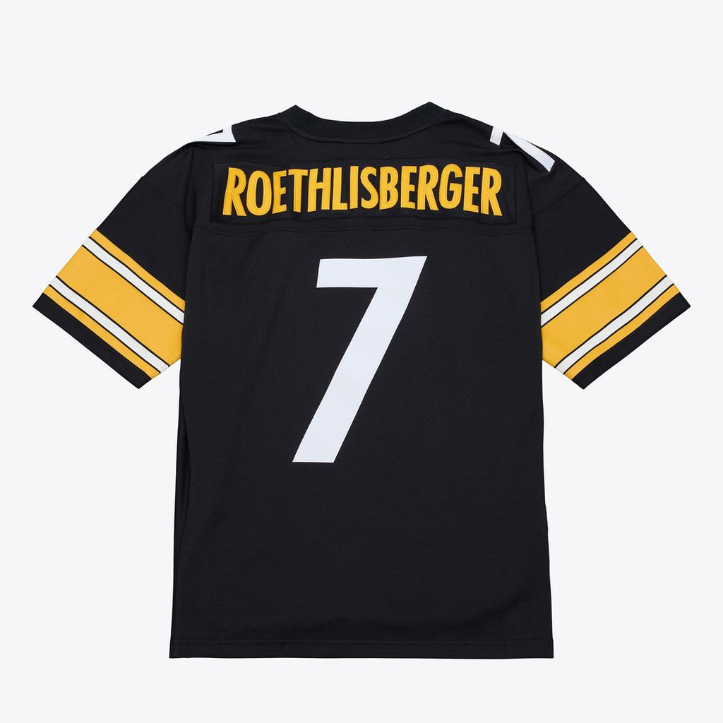 Ben Roethlisberger Pittsburgh Steelers Mitchell & Ness 2004 Legacy Throwback Replica Jersey - Black Official NFL Team Apparel Football Fan Gear