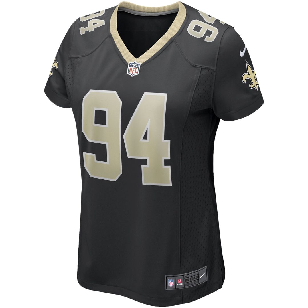 Cameron Jordan New Orleans Saints Nike Women's Game Jersey - Black Official NFL Team Apparel Football Fan Gear