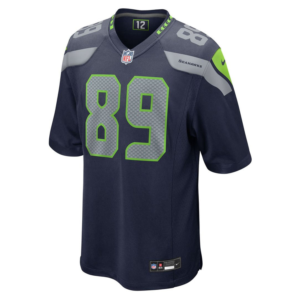 Nick Kallerup Seattle Seahawks Nike Team Game Jersey - College Navy Official NFL Team Apparel Football Fan Gear