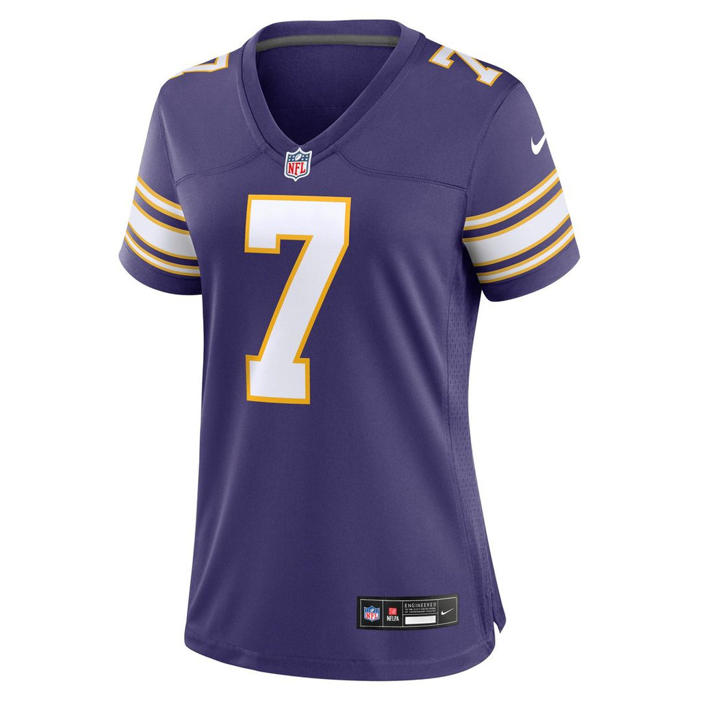 Byron Murphy Jr. Minnesota Vikings Nike Women's Alternate Game Jersey - Purple Official NFL Team Apparel Football Fan Gear
