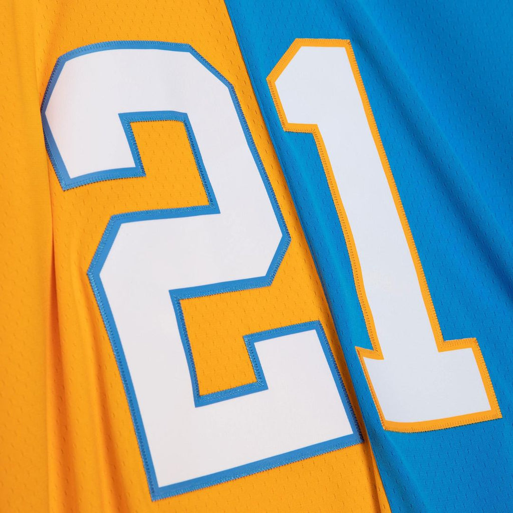 LaDainian Tomlinson Los Angeles Chargers Mitchell & Ness 2002 Split Legacy Replica Jersey - Powder Blue/Gold Official NFL Team Apparel Football Fan Ge