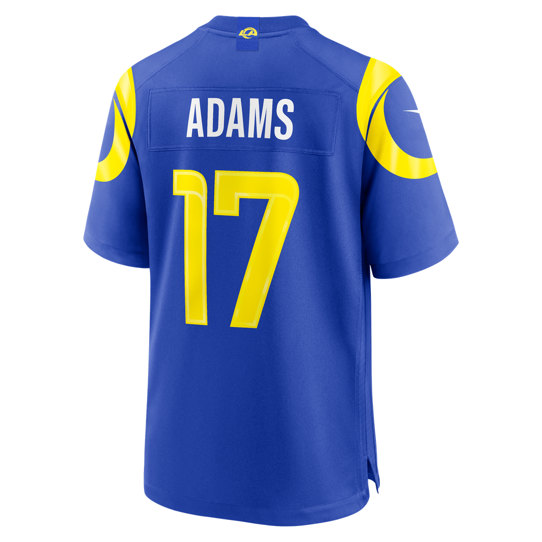 Davante Adams Los Angeles Rams Nike Team Game Player Jersey - Royal Official NFL Team Apparel Football Fan Gear