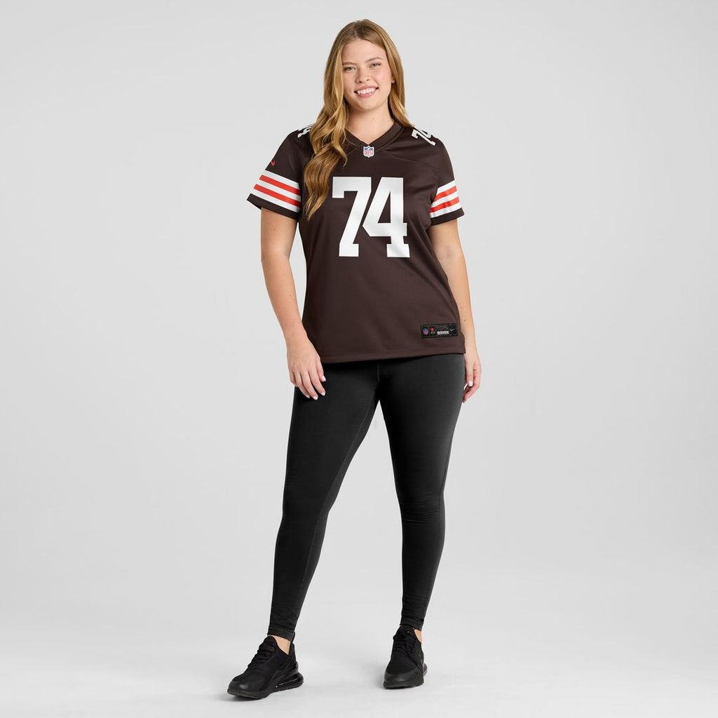 Alex Leatherwood Cleveland Browns Nike Women's Team Game Jersey - Brown Official NFL Team Apparel Football Fan Gear