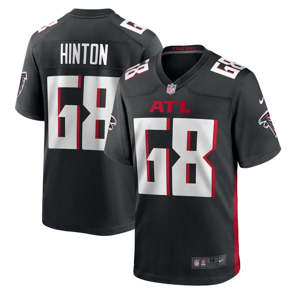Kyle Hinton Atlanta Falcons Nike Team Game Jersey - Black Official NFL Team Apparel Football Fan Gear